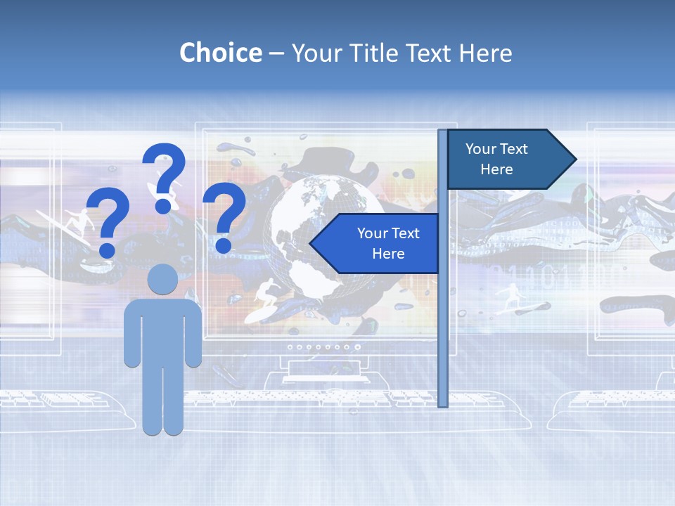 System Computer Technology PowerPoint Template