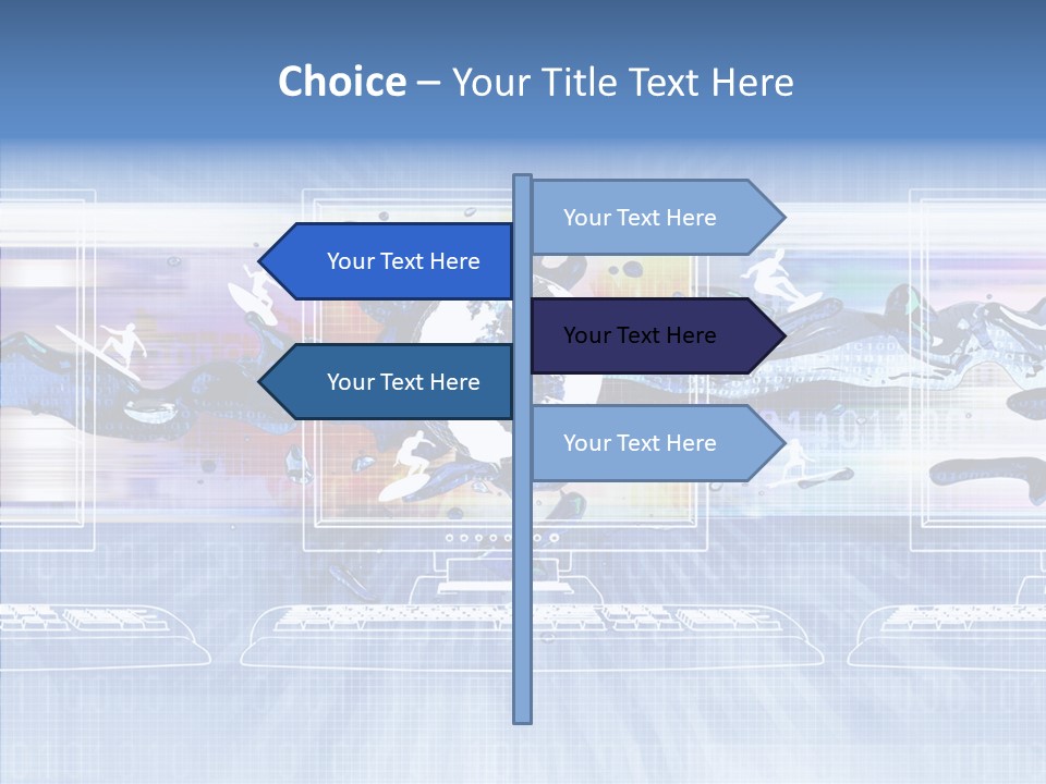 System Computer Technology PowerPoint Template