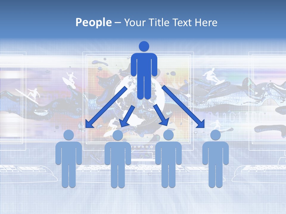 System Computer Technology PowerPoint Template