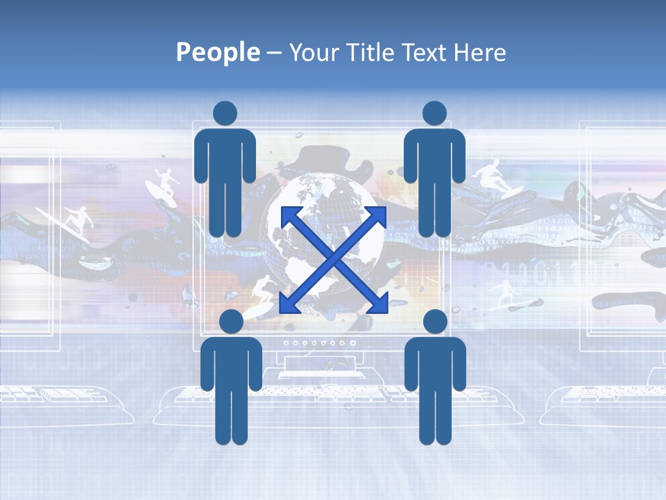 System Computer Technology PowerPoint Template