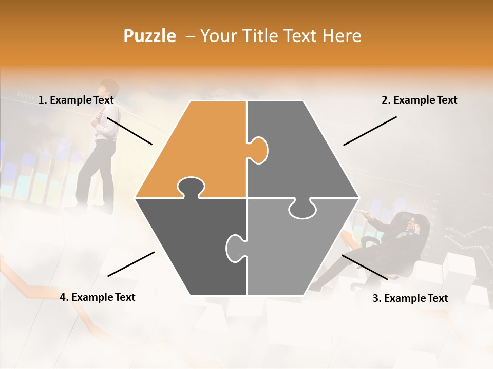 Sale Group Businesswoman PowerPoint Template