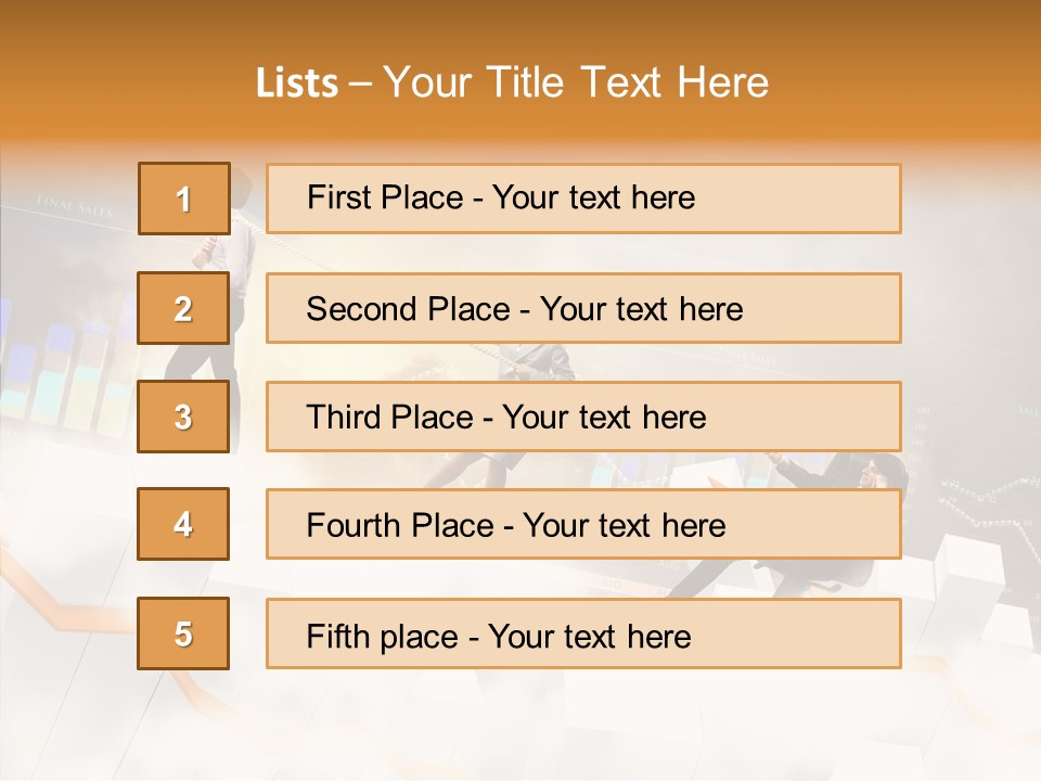 Sale Group Businesswoman PowerPoint Template