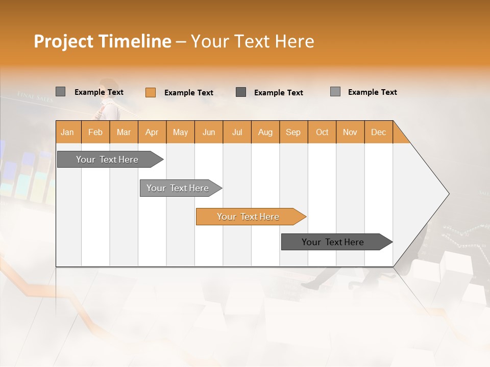Sale Group Businesswoman PowerPoint Template