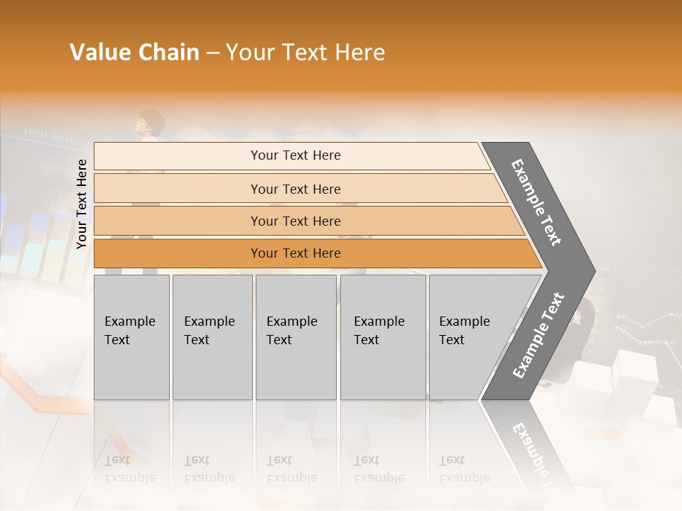 Sale Group Businesswoman PowerPoint Template