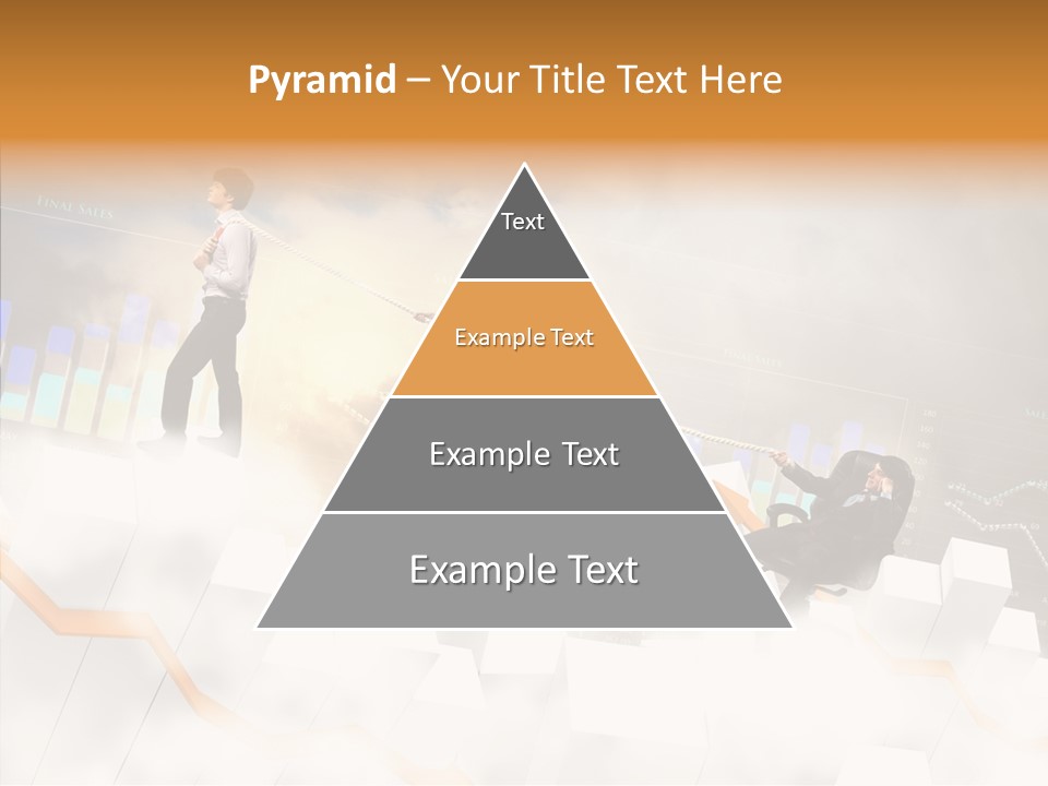 Sale Group Businesswoman PowerPoint Template