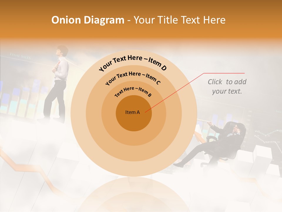 Sale Group Businesswoman PowerPoint Template