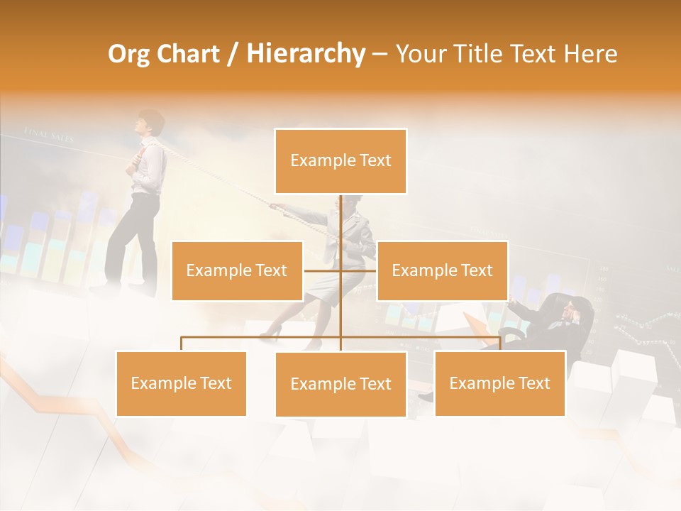 Sale Group Businesswoman PowerPoint Template