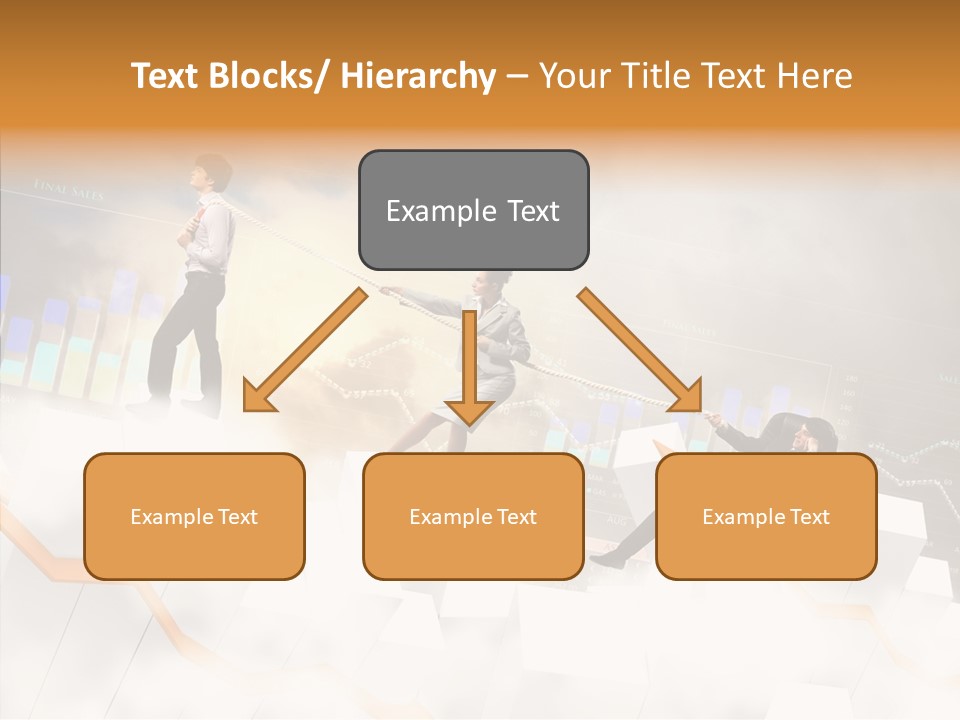 Sale Group Businesswoman PowerPoint Template