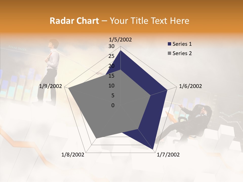 Sale Group Businesswoman PowerPoint Template