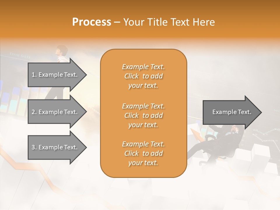Sale Group Businesswoman PowerPoint Template