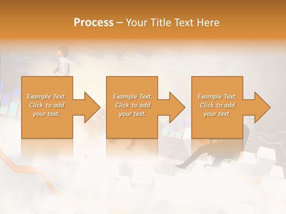 Sale Group Businesswoman PowerPoint Template