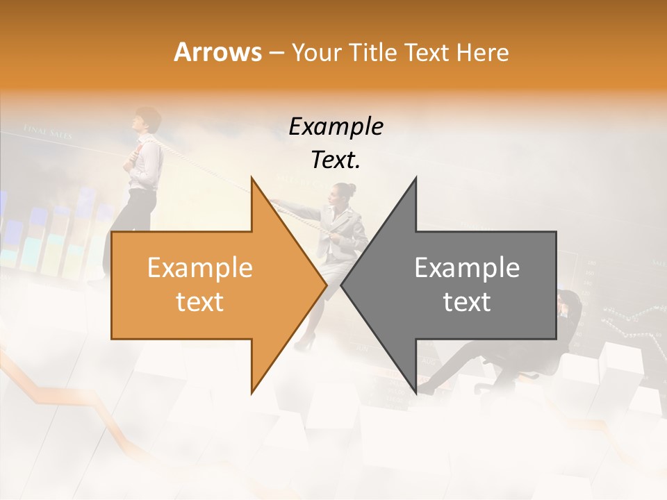 Sale Group Businesswoman PowerPoint Template