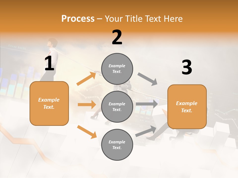 Sale Group Businesswoman PowerPoint Template