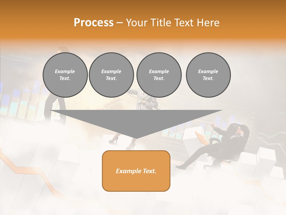 Sale Group Businesswoman PowerPoint Template