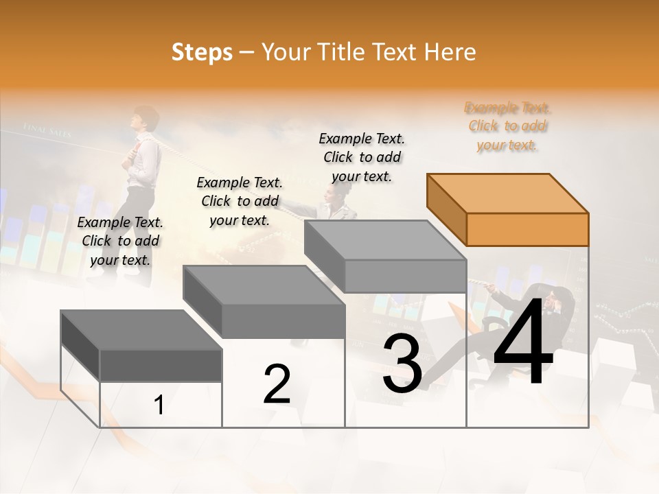 Sale Group Businesswoman PowerPoint Template