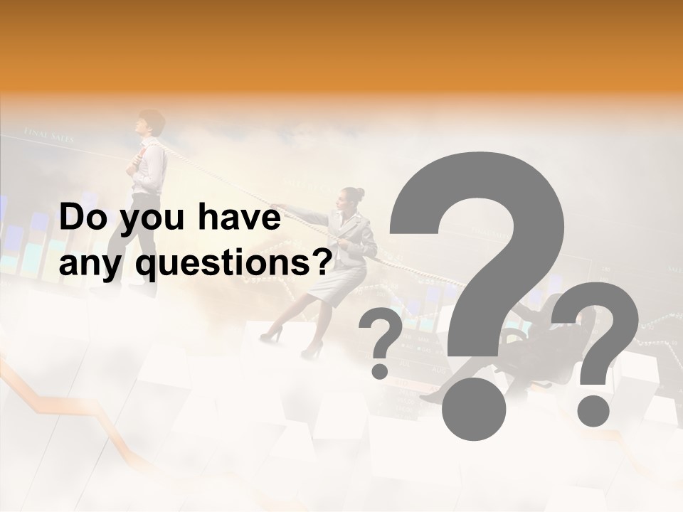 Sale Group Businesswoman PowerPoint Template