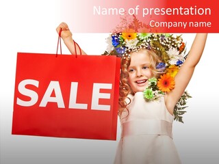 Smile Girl Young PowerPoint Template