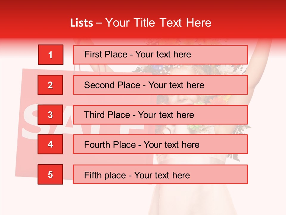 Smile Girl Young PowerPoint Template