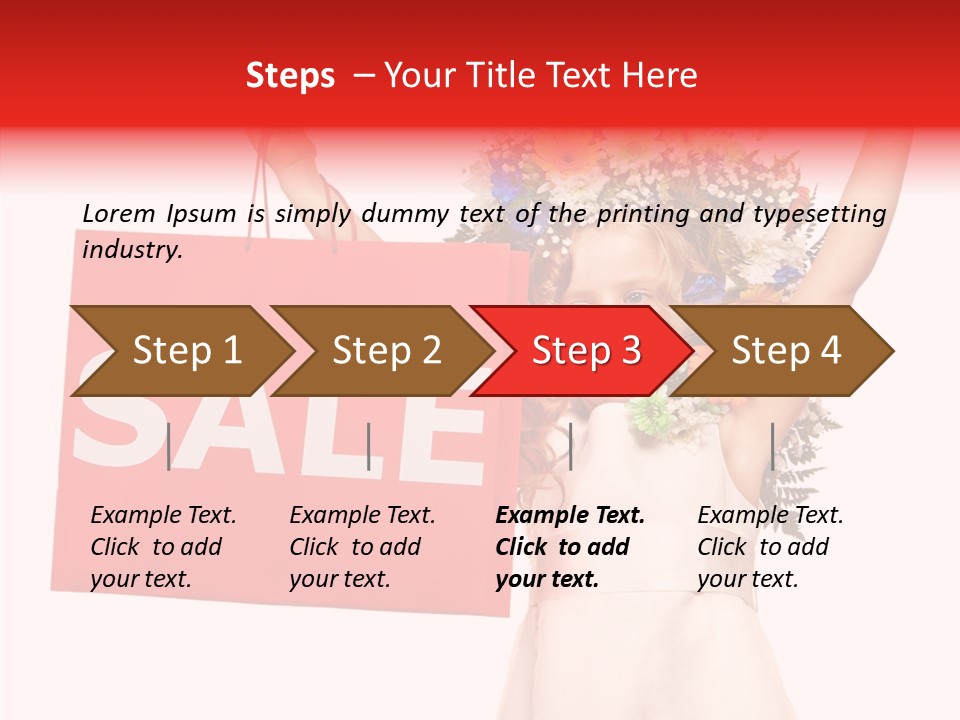 Smile Girl Young PowerPoint Template