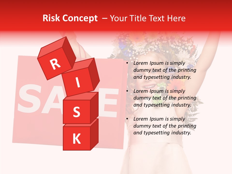 Smile Girl Young PowerPoint Template