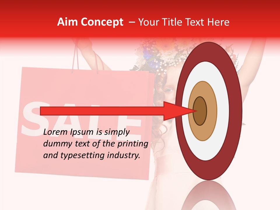 Smile Girl Young PowerPoint Template