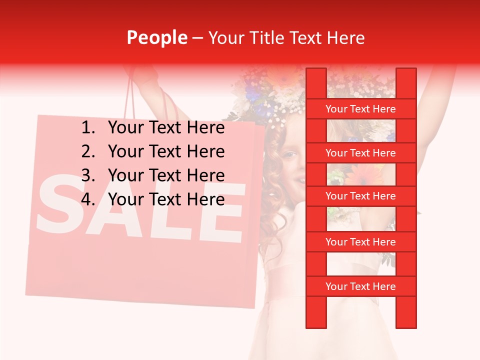 Smile Girl Young PowerPoint Template