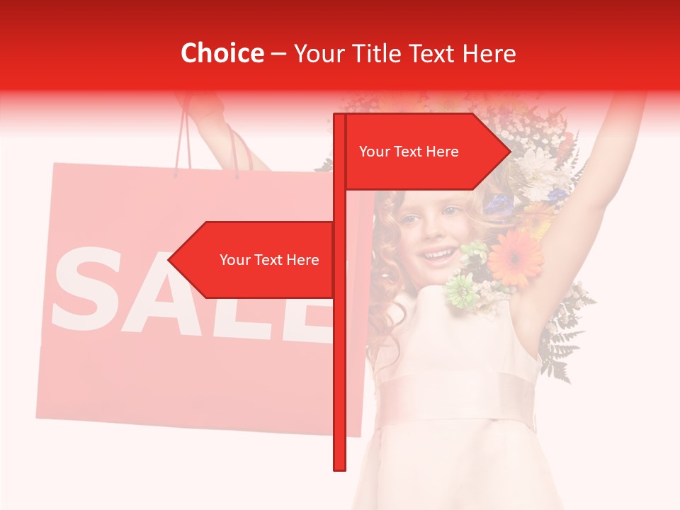 Smile Girl Young PowerPoint Template