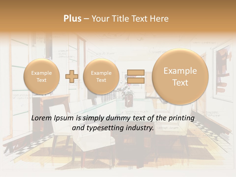 Elegant Lifestyle Wall PowerPoint Template
