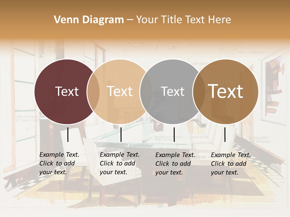 Elegant Lifestyle Wall PowerPoint Template