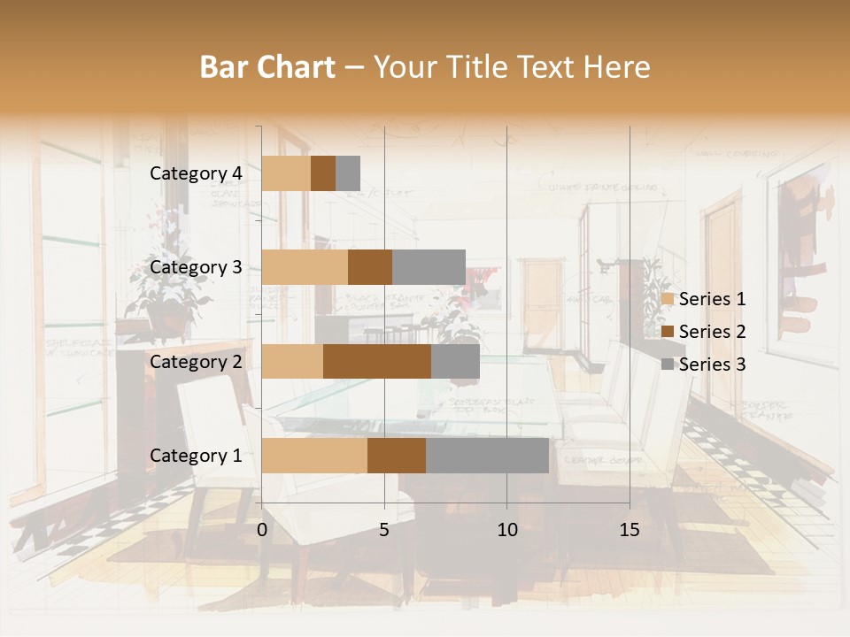 Elegant Lifestyle Wall PowerPoint Template