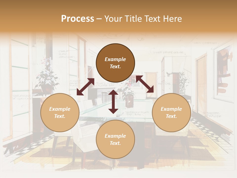 Elegant Lifestyle Wall PowerPoint Template