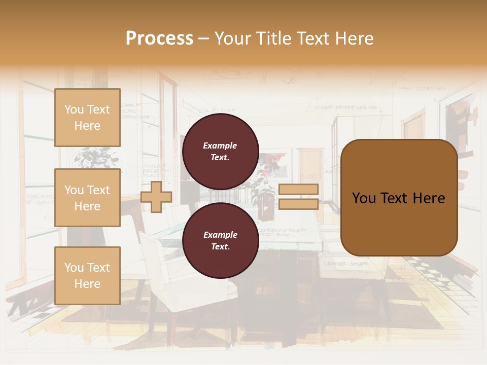 Elegant Lifestyle Wall PowerPoint Template