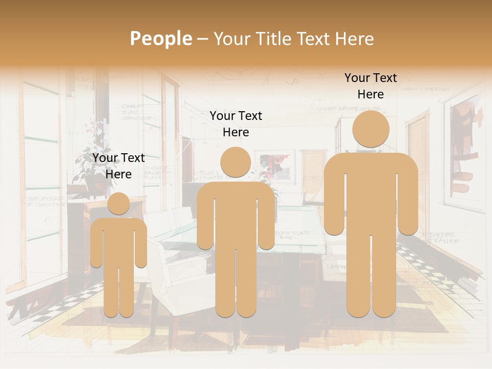 Elegant Lifestyle Wall PowerPoint Template