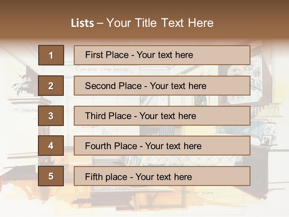 Real Table Estate PowerPoint Template