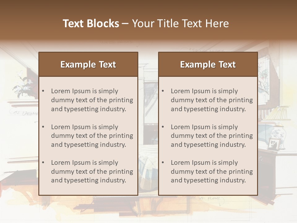 Real Table Estate PowerPoint Template