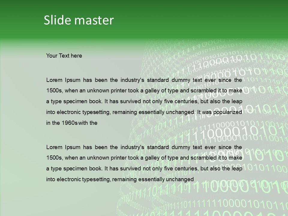 Caucasian Smile Box PowerPoint Template