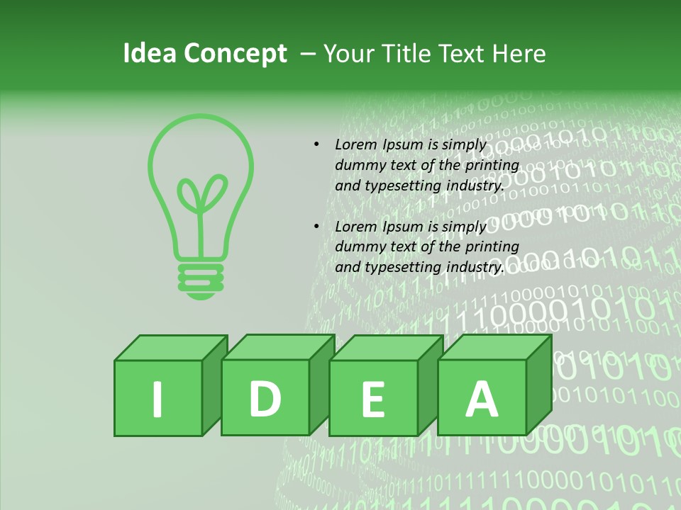Caucasian Smile Box PowerPoint Template