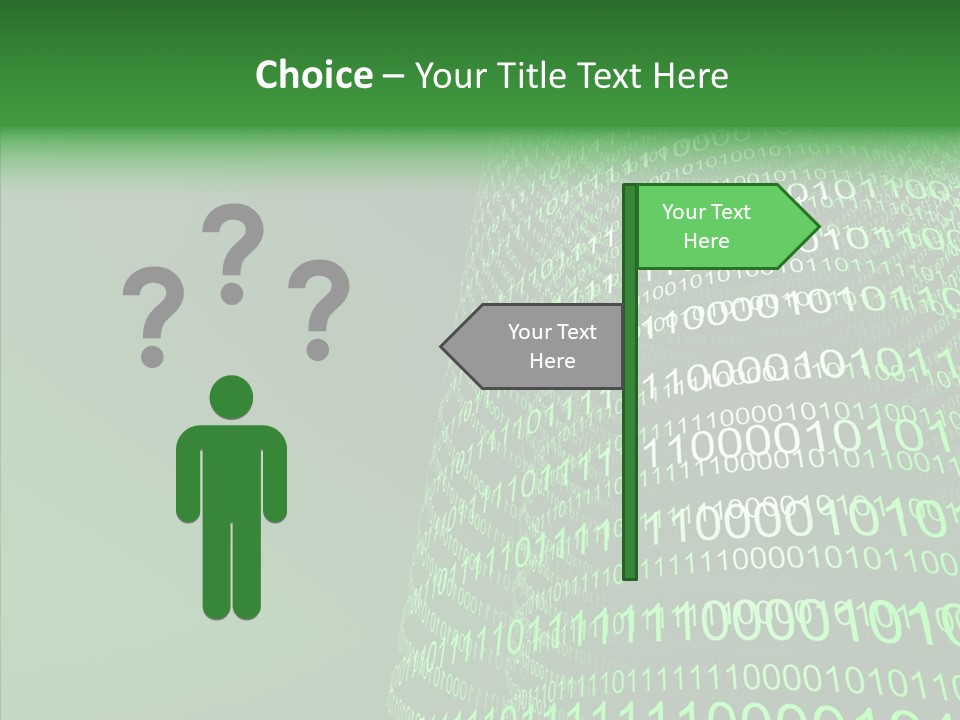 Caucasian Smile Box PowerPoint Template