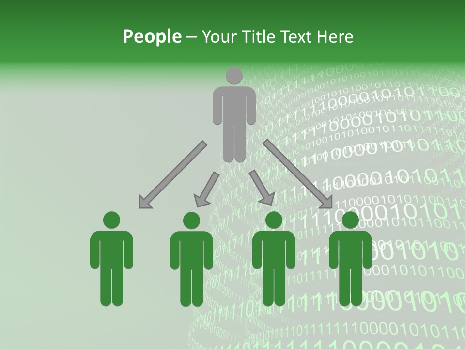 Caucasian Smile Box PowerPoint Template