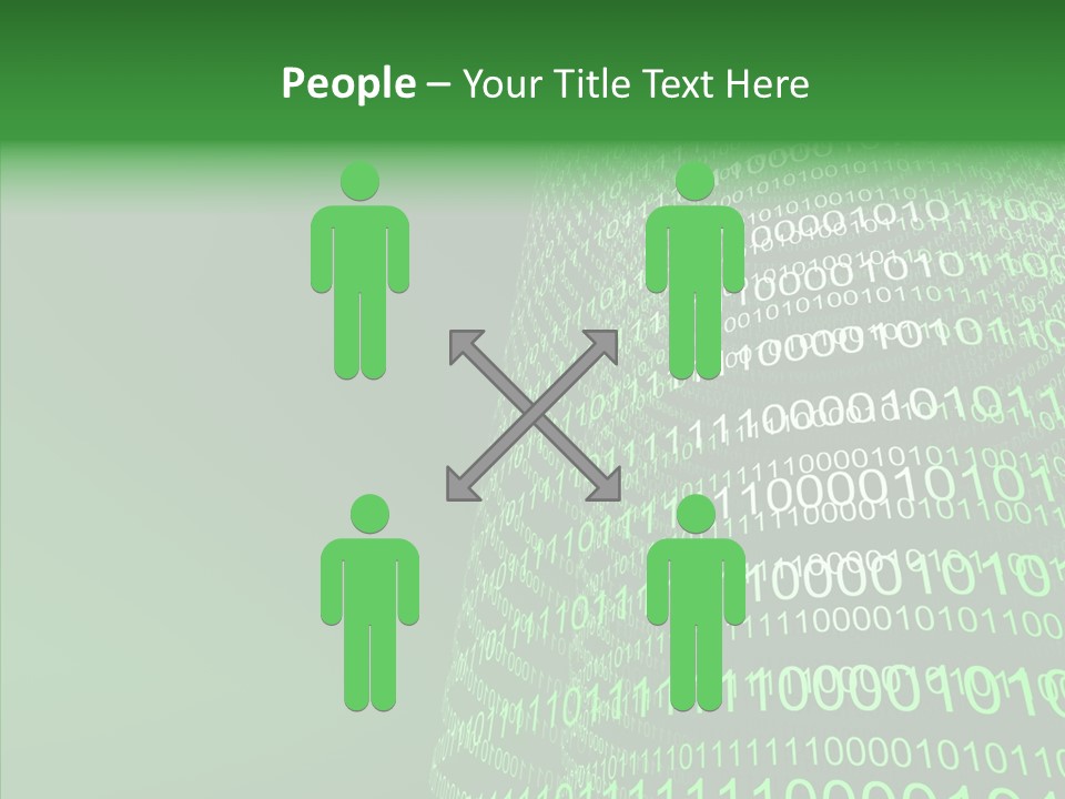 Caucasian Smile Box PowerPoint Template