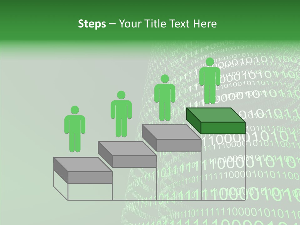 Caucasian Smile Box PowerPoint Template