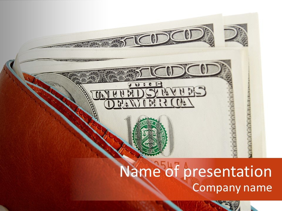 Price Payment Object PowerPoint Template