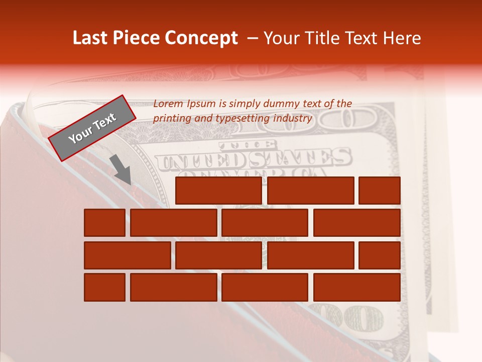 Price Payment Object PowerPoint Template