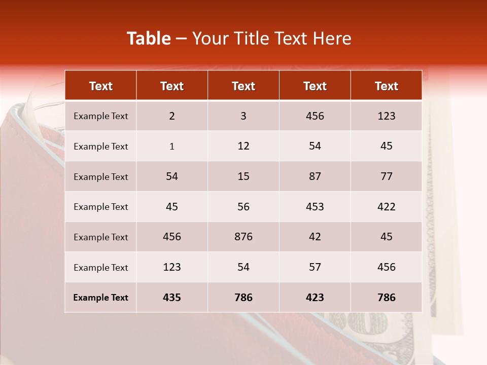 Price Payment Object PowerPoint Template