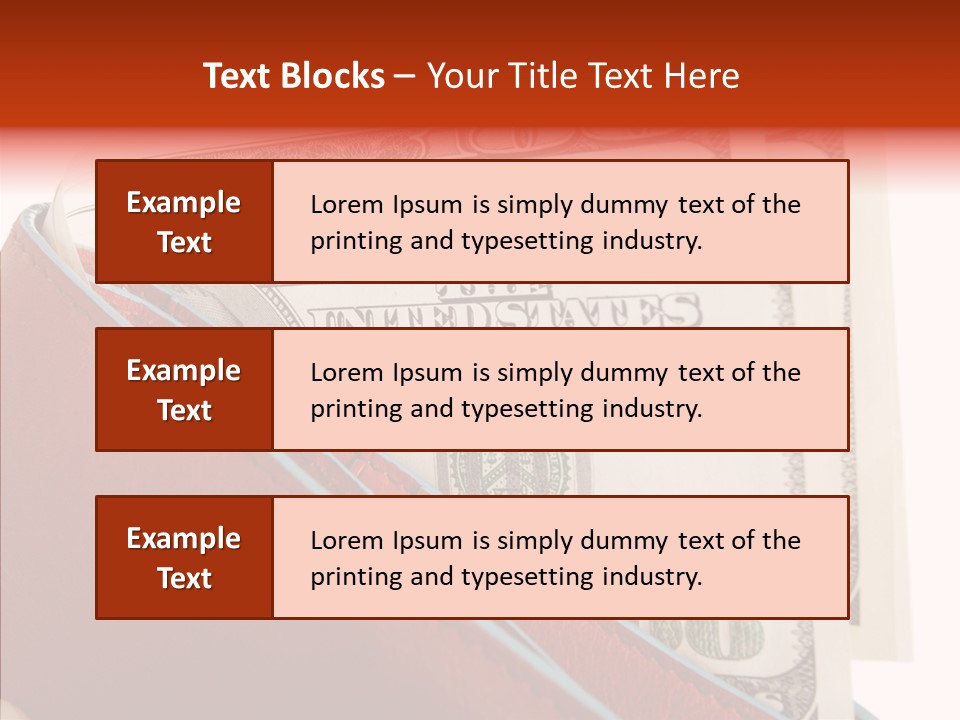 Price Payment Object PowerPoint Template