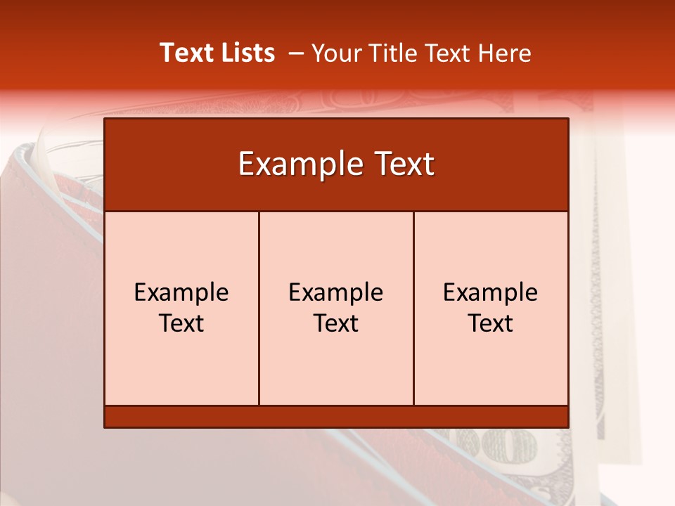 Price Payment Object PowerPoint Template