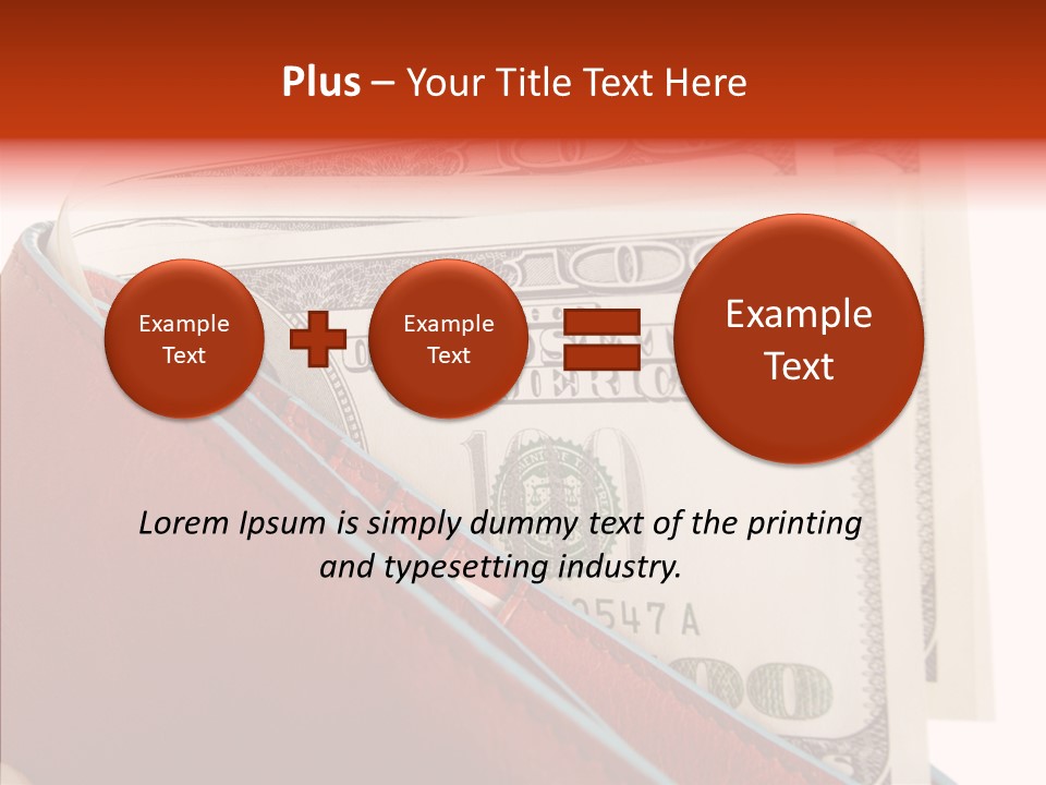 Price Payment Object PowerPoint Template