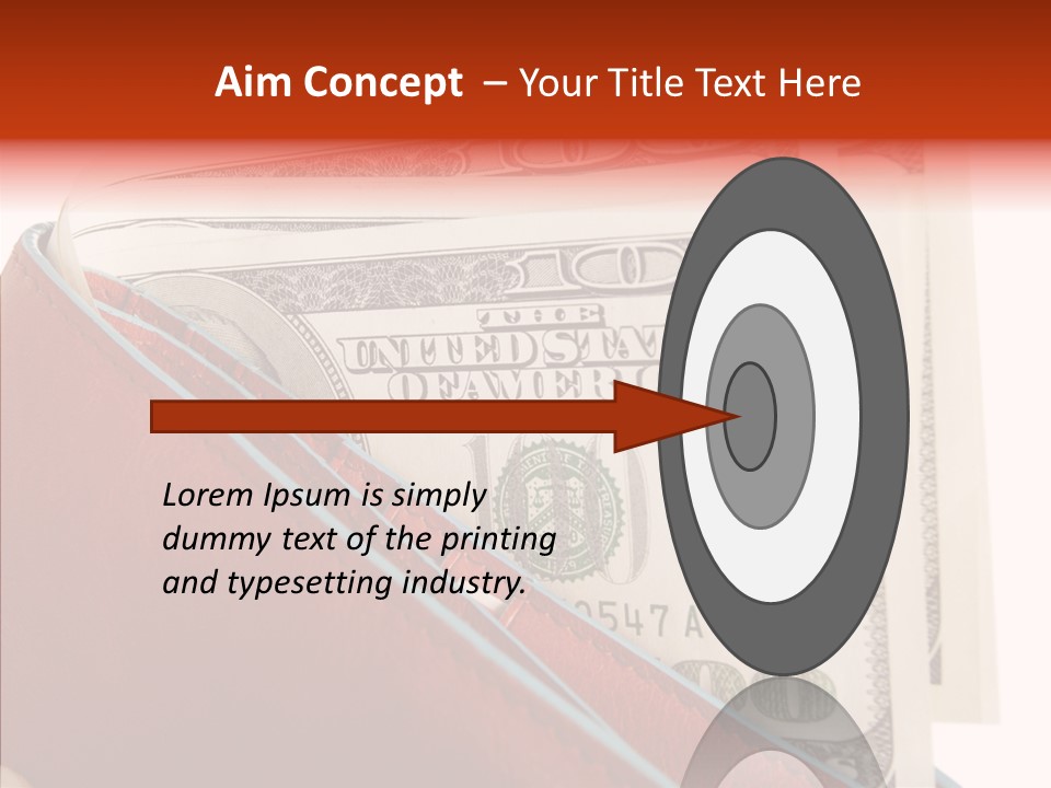 Price Payment Object PowerPoint Template