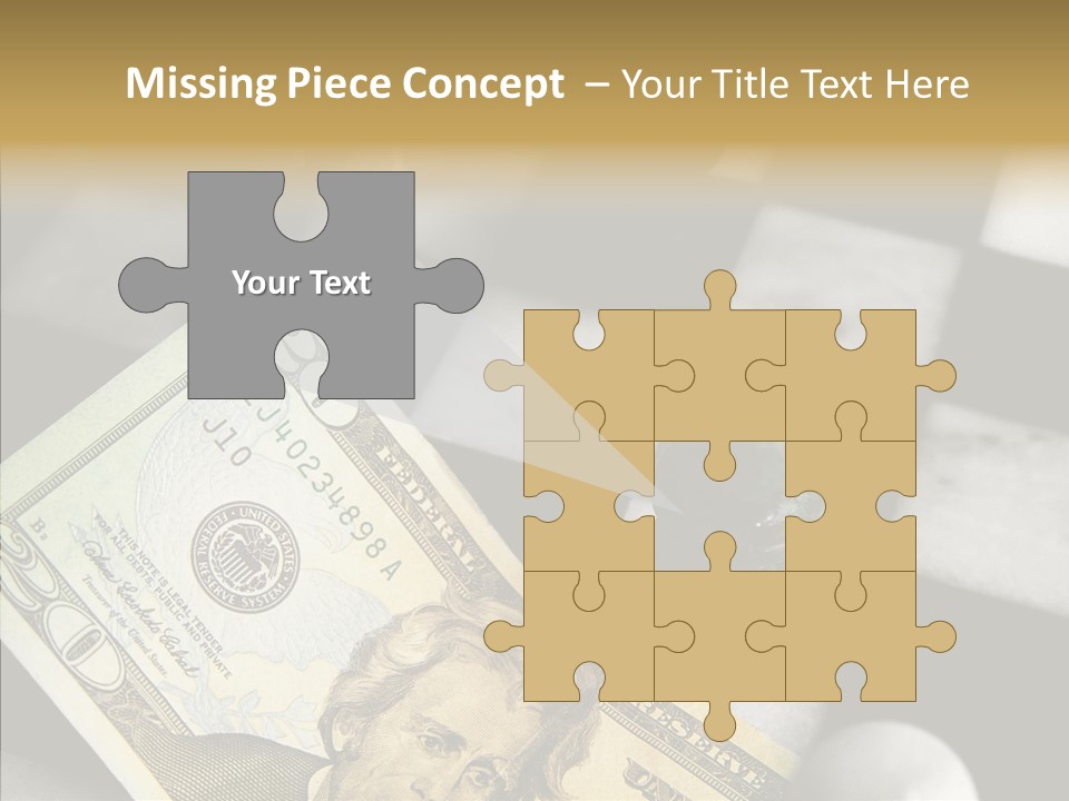 Money American Brilliant PowerPoint Template