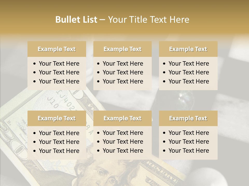 Money American Brilliant PowerPoint Template